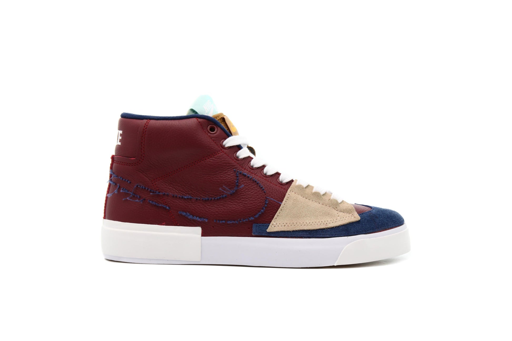Exclusive Nike SB ZOOM BLAZER MID EDGE L "TEAM RED" — 3.5 — Front View