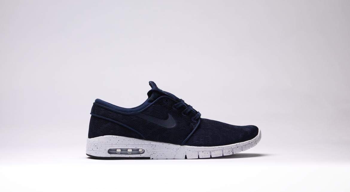 Exclusive Nike Stefan Janoski Max "Midnight Navy" — 3.5 — Front View