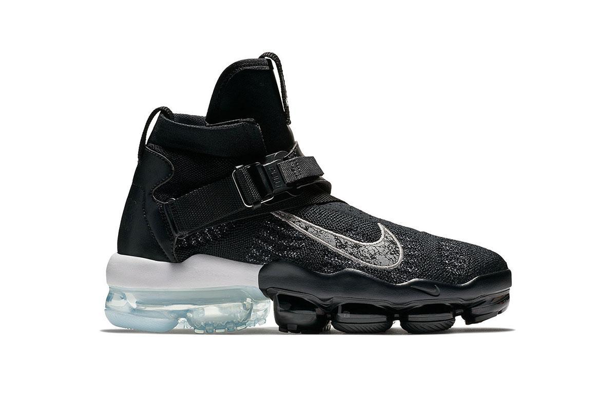 Exclusive Nike Vapormax Premier Flyknit "Black" — 3.5 — Front View