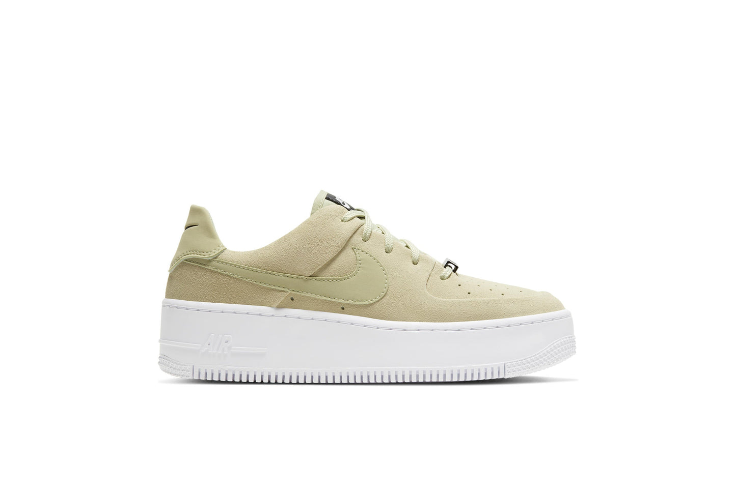 Exclusive Nike WMNS AF1 SAGE LOW "OLIVE AURA" — 5 — Front View