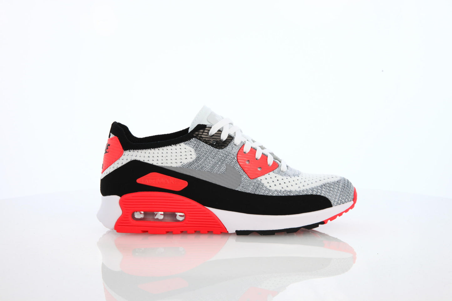 Exclusive Nike W Air Max 90 Ultra 2.0 Flyknit "Wolf Grey" — 5 — Front View