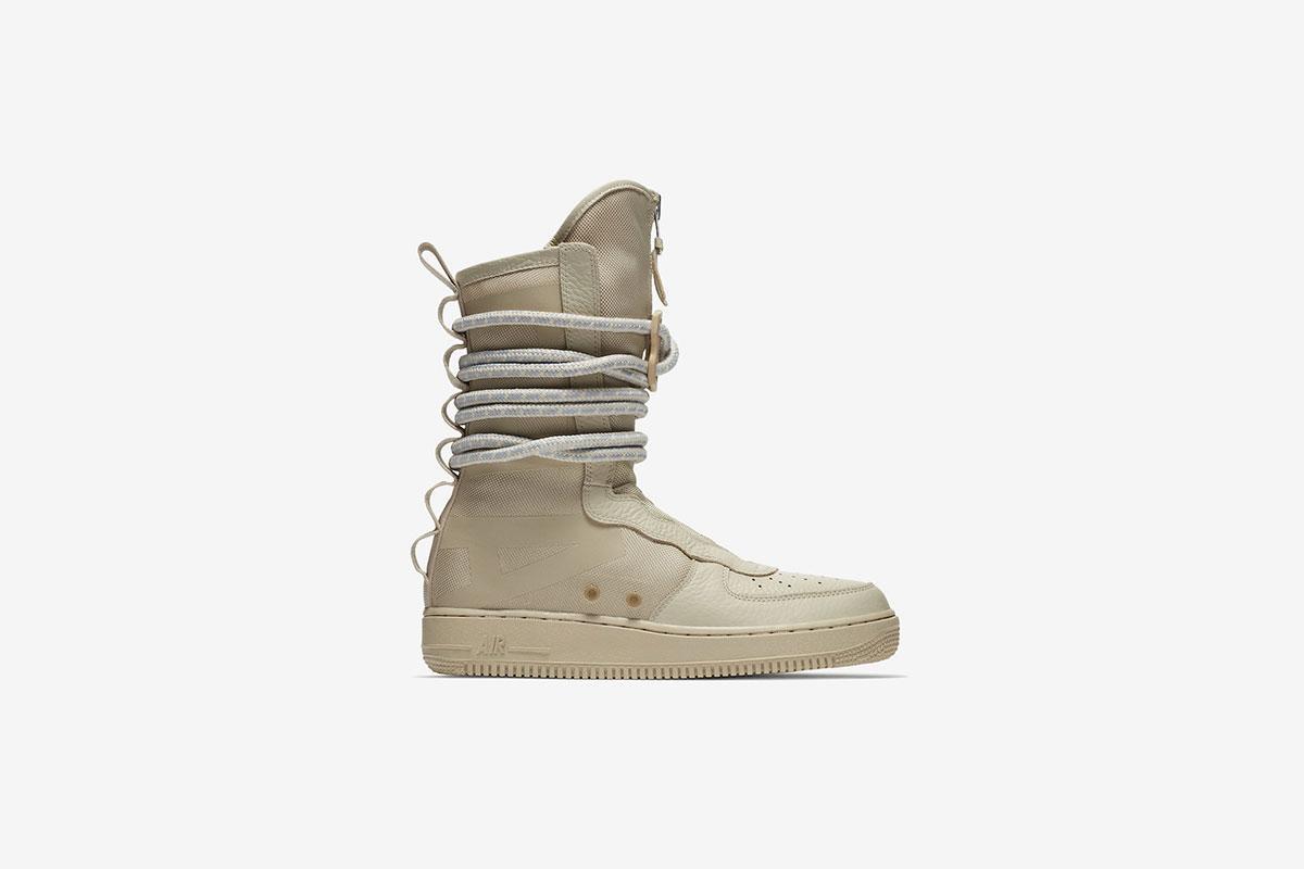 Exclusive Nike WMNS Sf Air Force 1 Hi "Rattan" — 5 — Front View