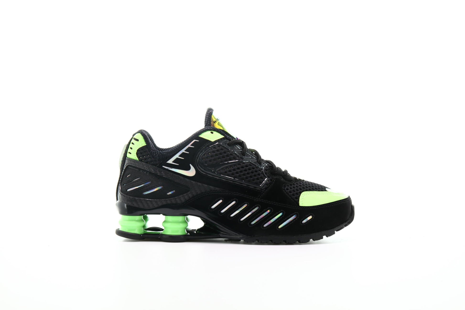 Exclusive Nike WMNS Shox Enigma SP "Lime Blast" — 5 — Front View