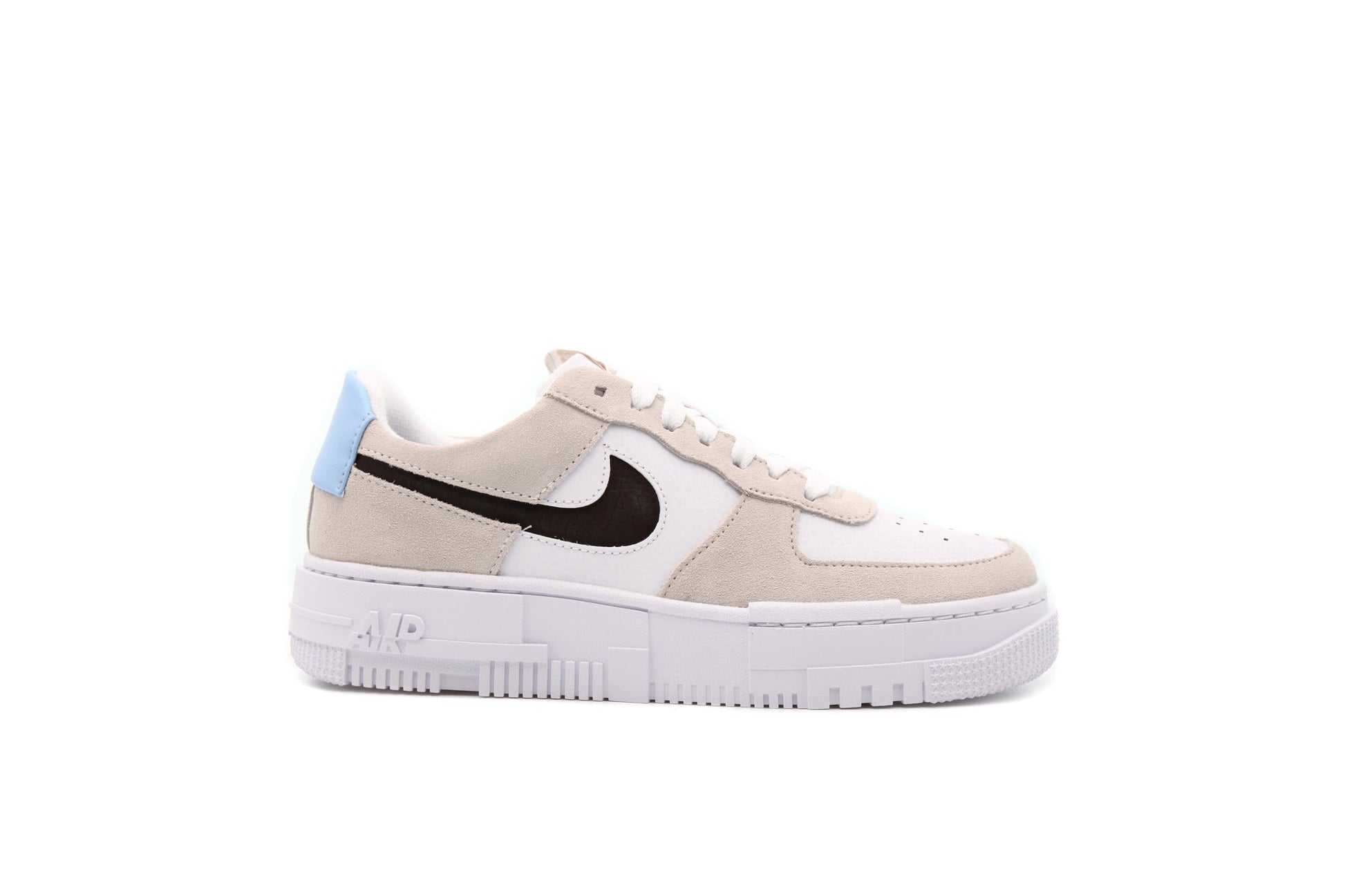 Exclusive Nike WMNS AF1 PIXEL "DESERT SAND" — 5 — Front View