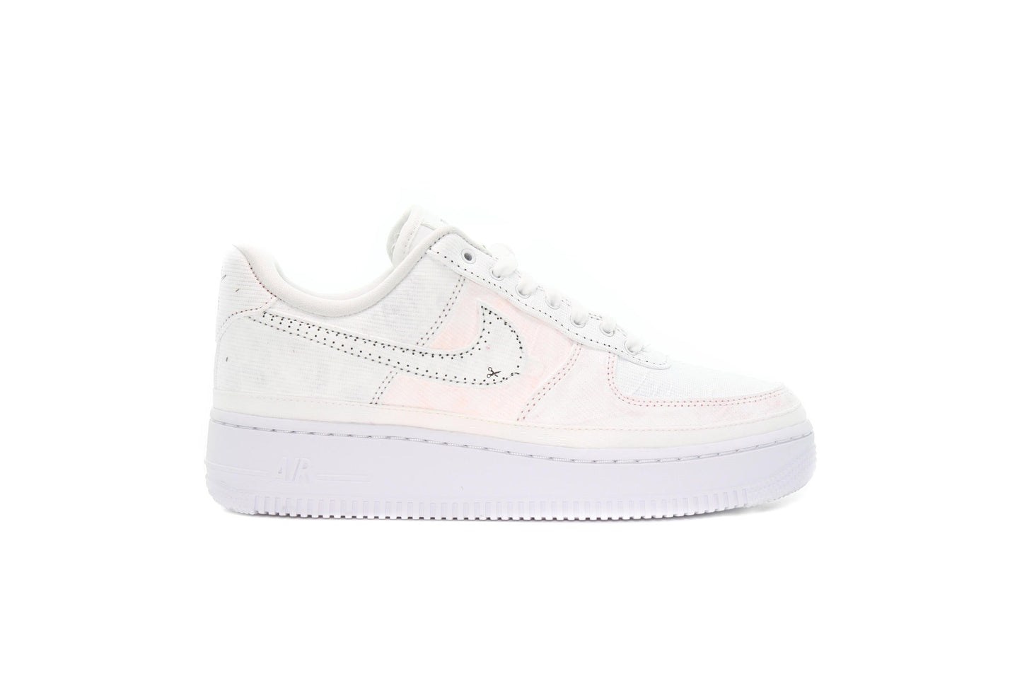 Exclusive Nike WMNS AIR FORCE 1 '07 LX TEARAWAY "RED SWOOSH" — 5 — Front View