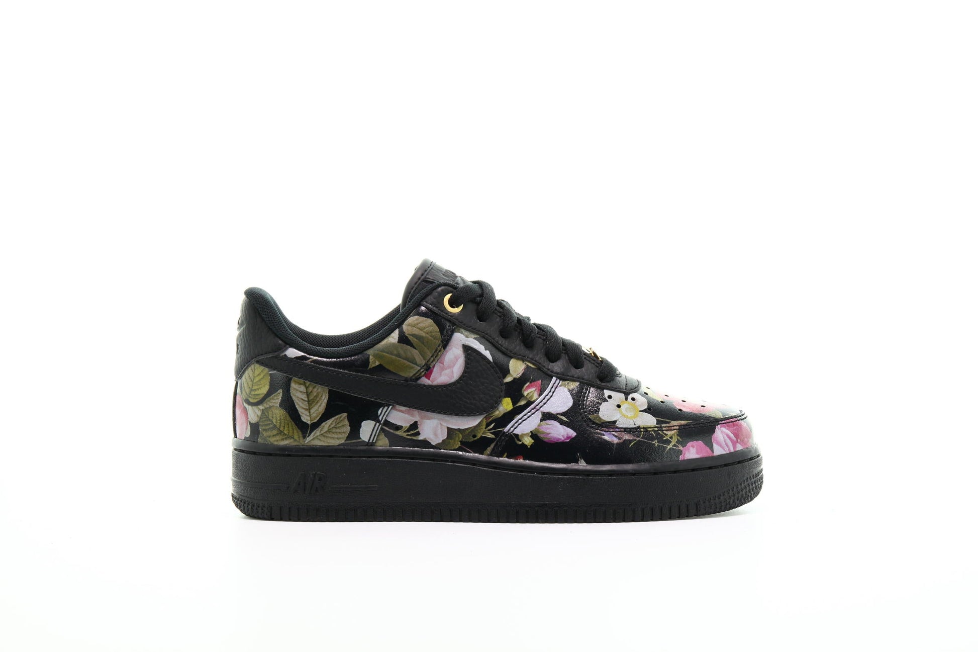 Exclusive Nike WMNS Air Force 1 '07 LXX "Black Floral" — 5 — Front View
