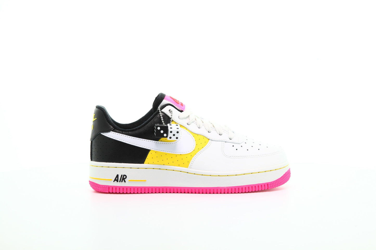 Exclusive Nike Wmns Air Force 1 '07 SE Moto "Summit White" — 5 — Front View