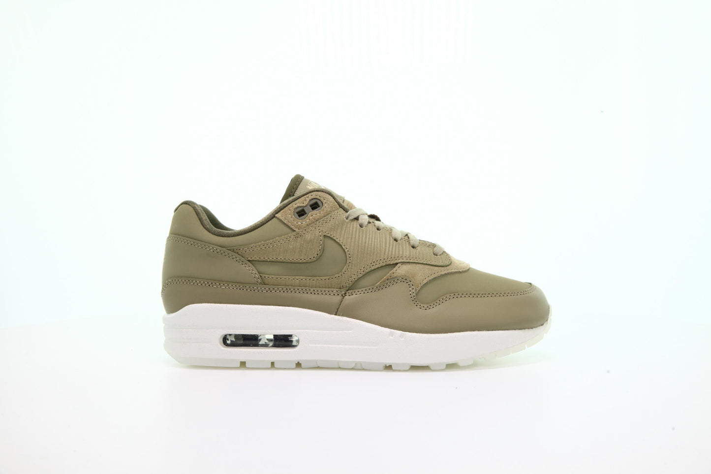 Exclusive Nike Wmns Air Max 1 Premium "Neutral Olive" — 5 — Front View