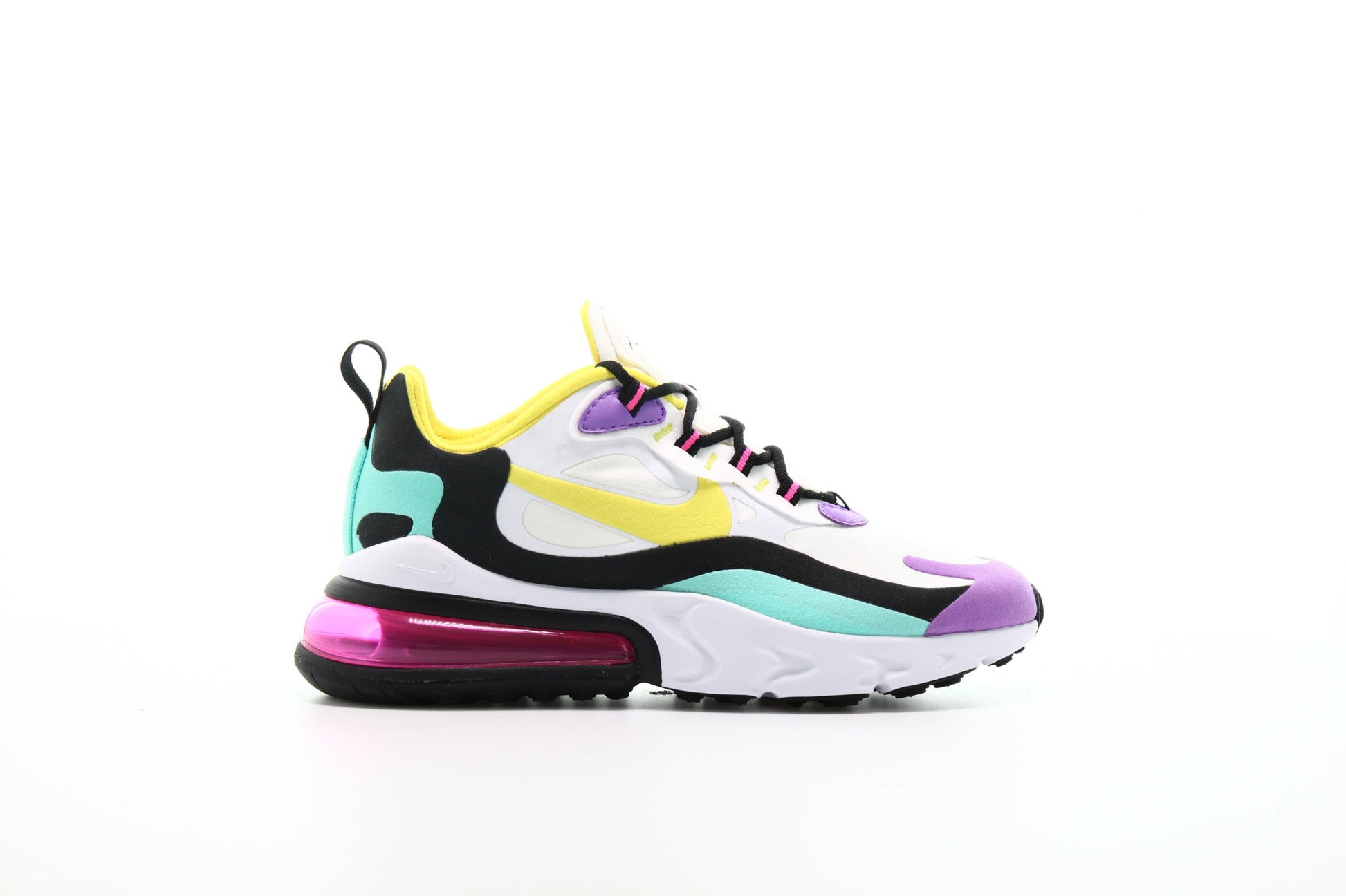 Exclusive Nike WMNS Air Max 270 React "Dynamic Yellow" — 5 — Front View
