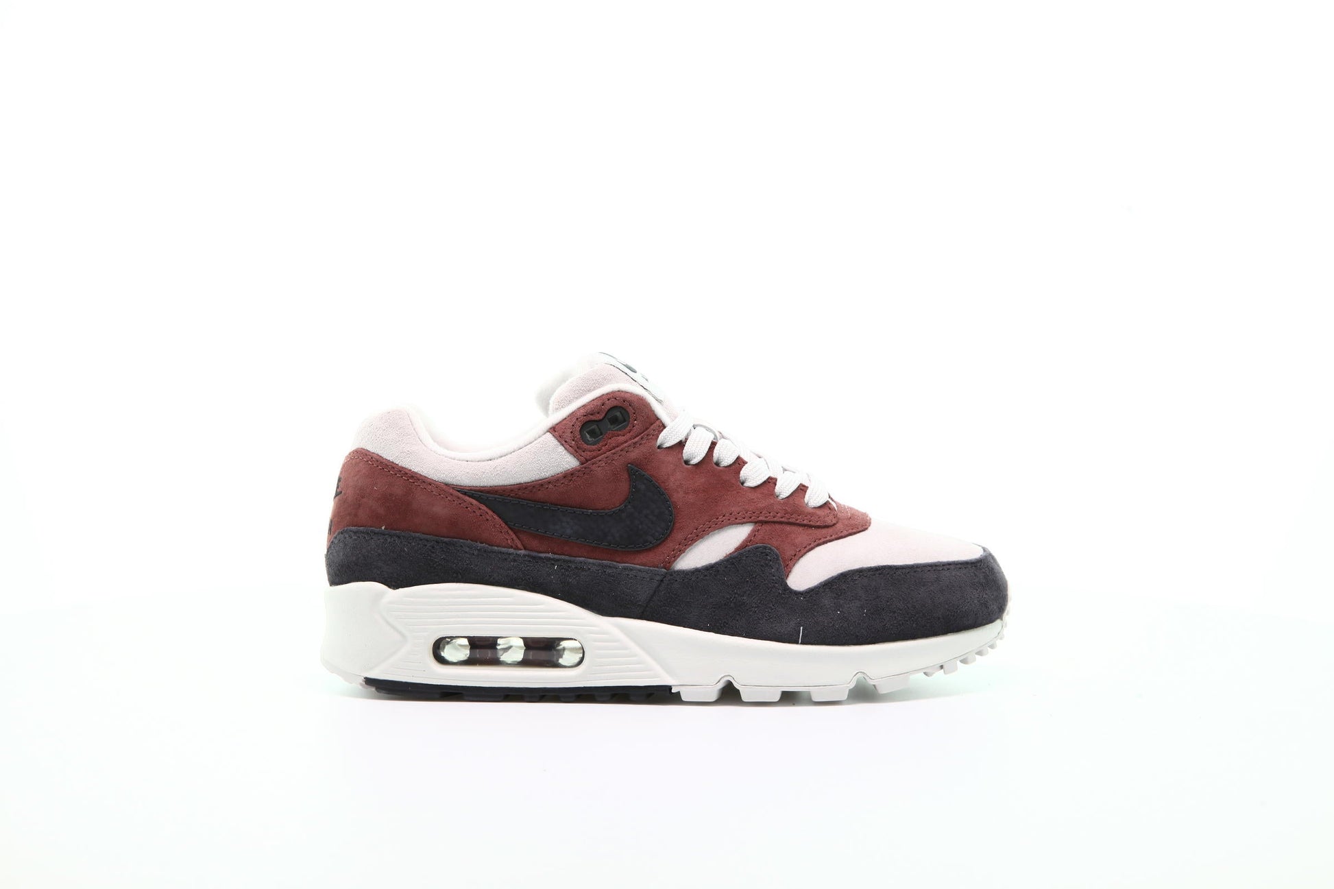 Exclusive Nike Wmns Air Max 90/1 "Red Sepia" — 5 — Front View