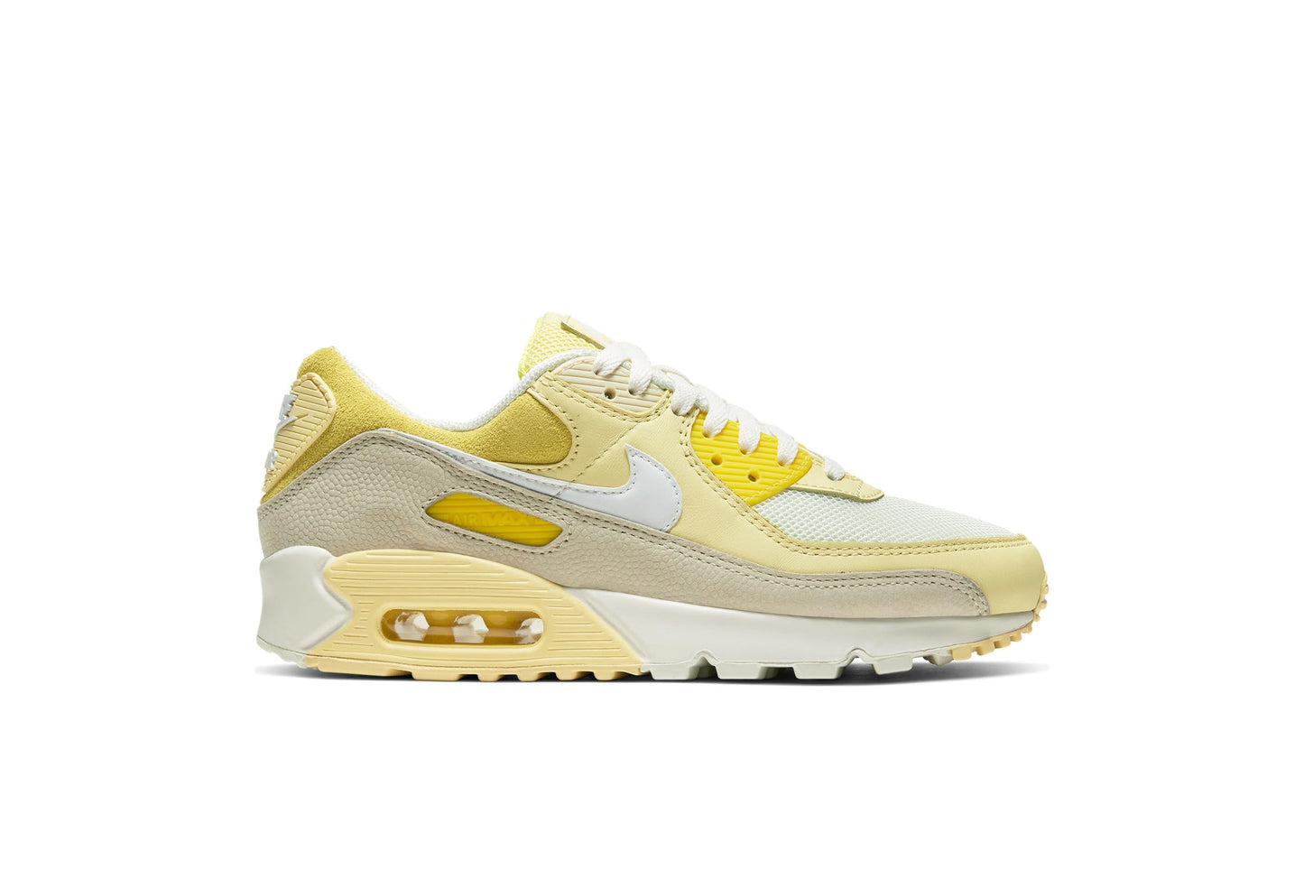 Exclusive Nike WMNS AIR MAX 90 "OPTI YELLOW" — 5 — Front View