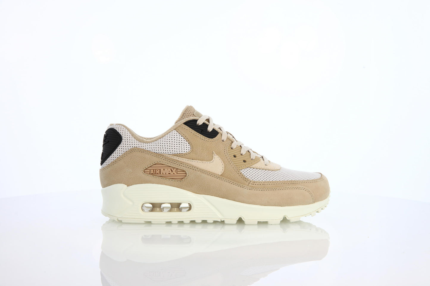 Exclusive Nike Wmns Air Max 90 Pinnacle "Mushroom Oatmeal" — 5 — Front View