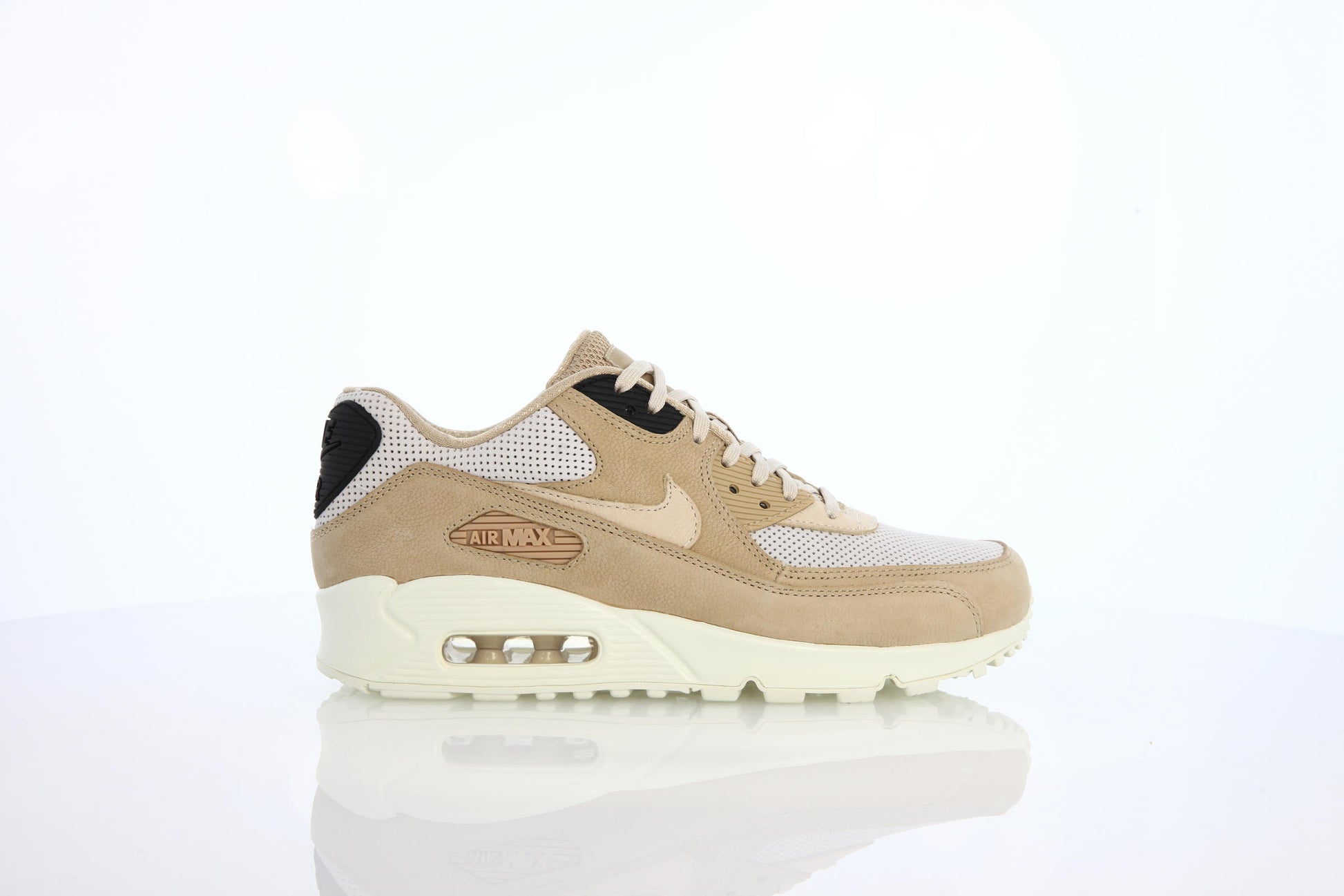 Exclusive Nike Wmns Air Max 90 Pinnacle "Mushroom Oatmeal" — 5 — Front View