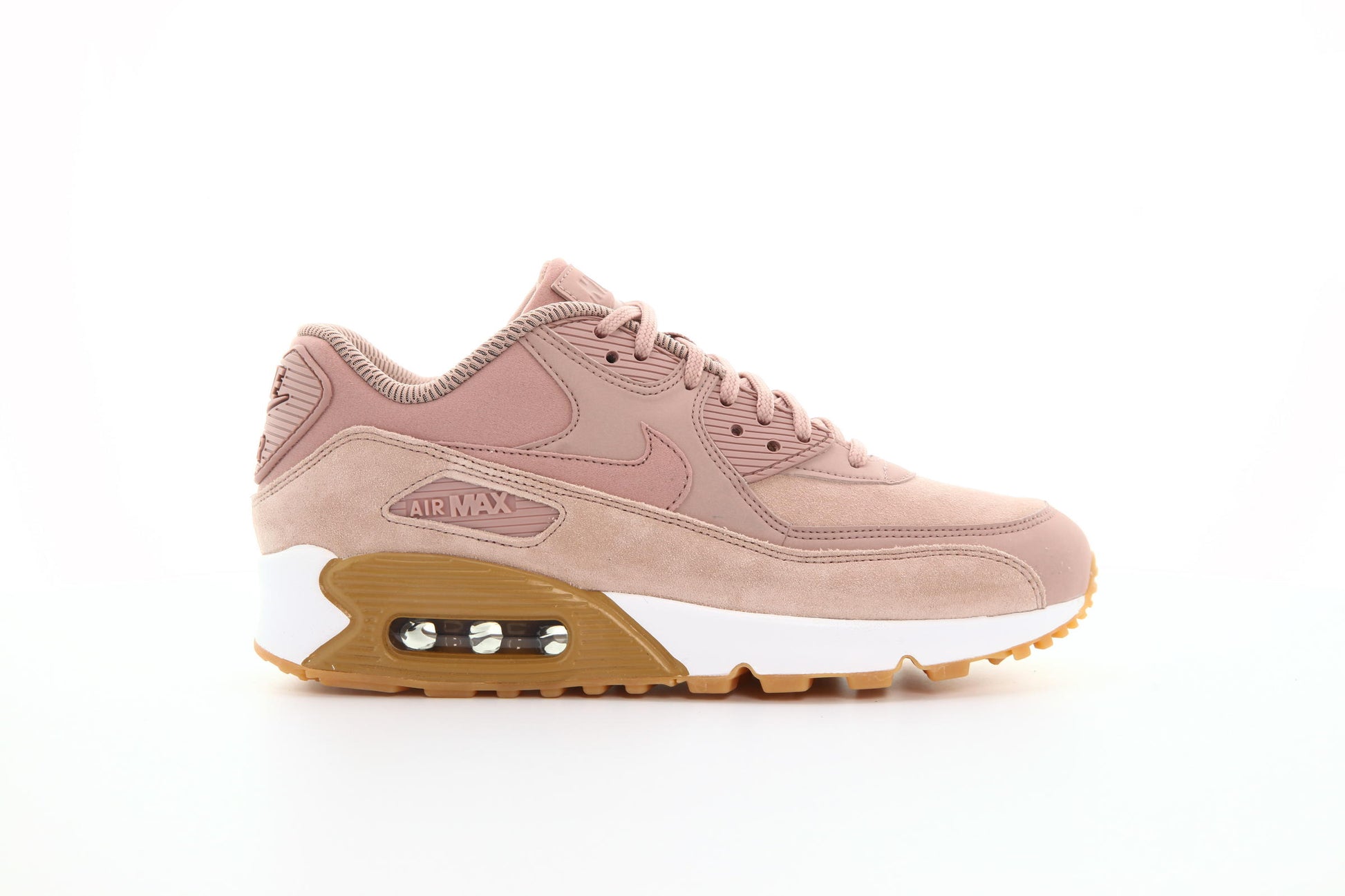 Exclusive Nike Wmns Air Max 90 Se "Particle Pink" — 5 — Front View