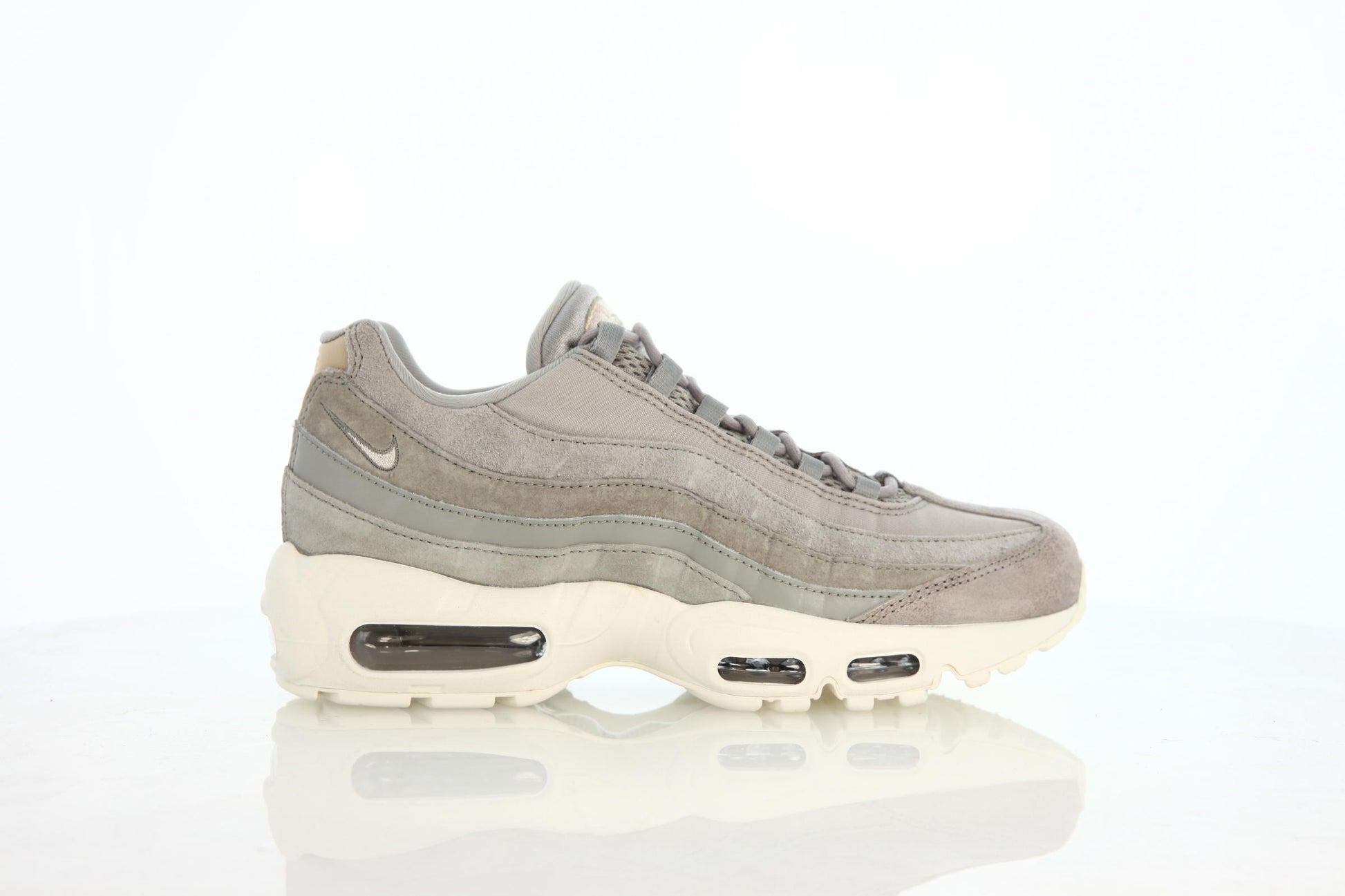 Exclusive Nike Wmns Air Max 95 Premium "Cobble Stone" — 5 — Front View