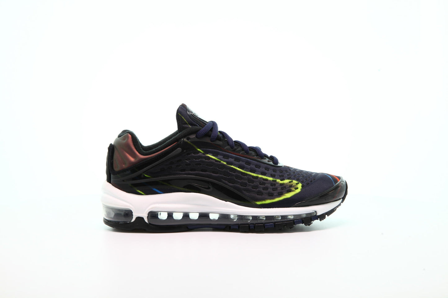 Exclusive Nike WMNS Air Max Deluxe "Black Navy" — 5 — Front View