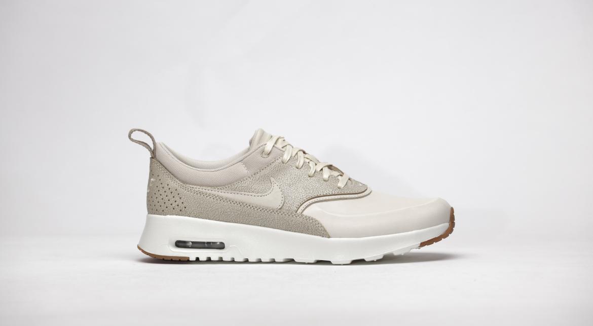 Exclusive Nike Wmns Air Max Thea Premium "Oatmeal" — 5 — Front View