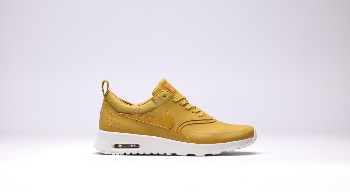 Exclusive Nike Wmns Air Max Thea Prm "Dark Citron" — 5 — Front View