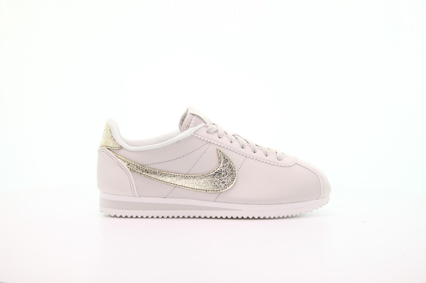 Exclusive Nike Wmns Classic Cortez Premium "Light Bone" — 5 — Front View