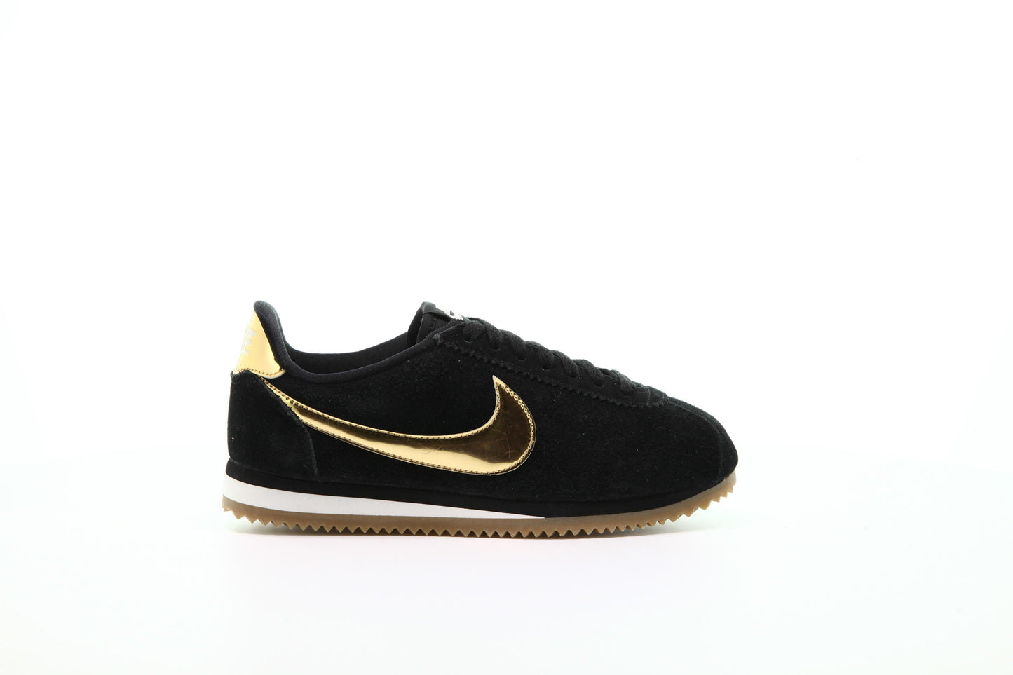 Exclusive Nike WMNS Classic Cortez Se "Metallic Gold" — 5 — Front View
