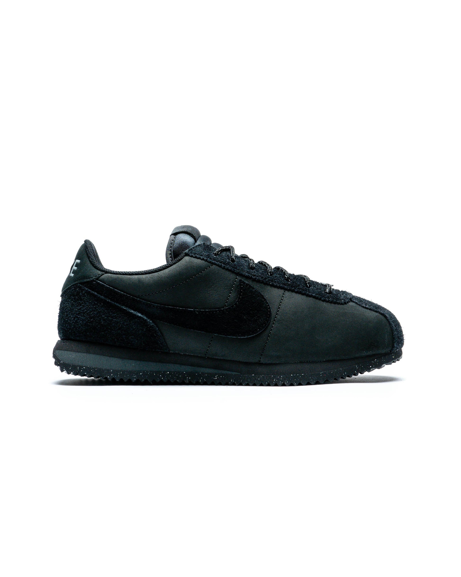Exclusive Nike WMNS CORTEZ PRM 'Triple Black' — 5 — Front View