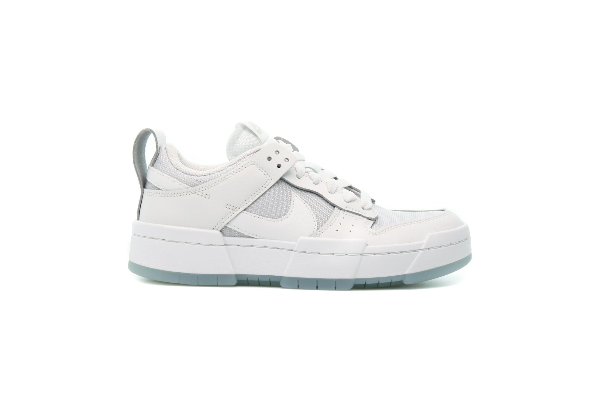 Exclusive Nike WMNS DUNK LOW DISRUPT "PHOTON DUST" — 5 — Front View