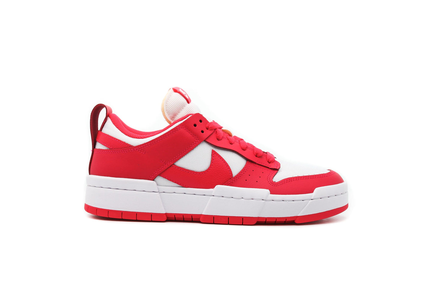 Exclusive Nike WMNS DUNK LOW DISRUPT "SIREN RED" — 5 — Front View
