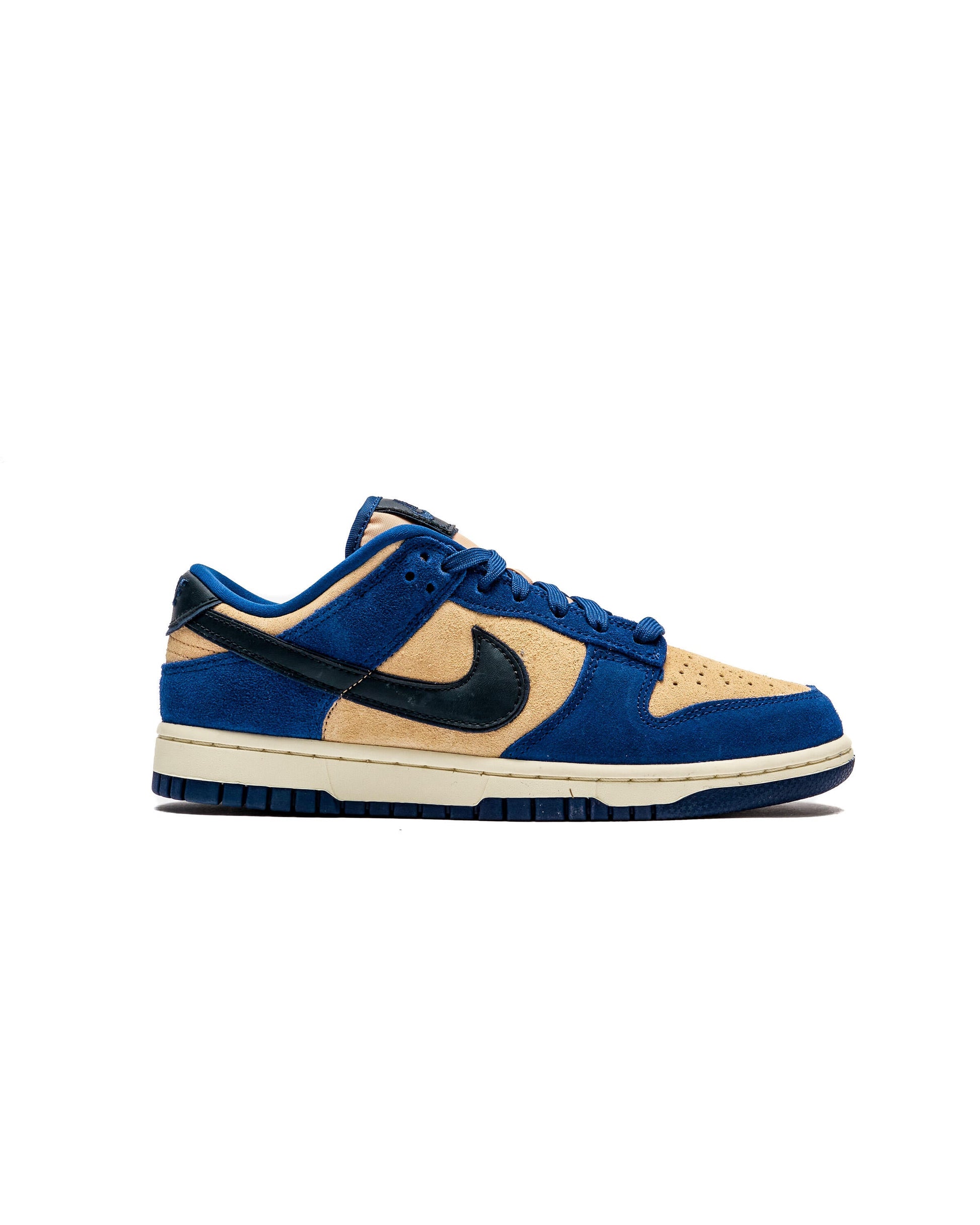 Exclusive Nike WMNS DUNK LOW LX 'Blue Suede' — 5 — Front View