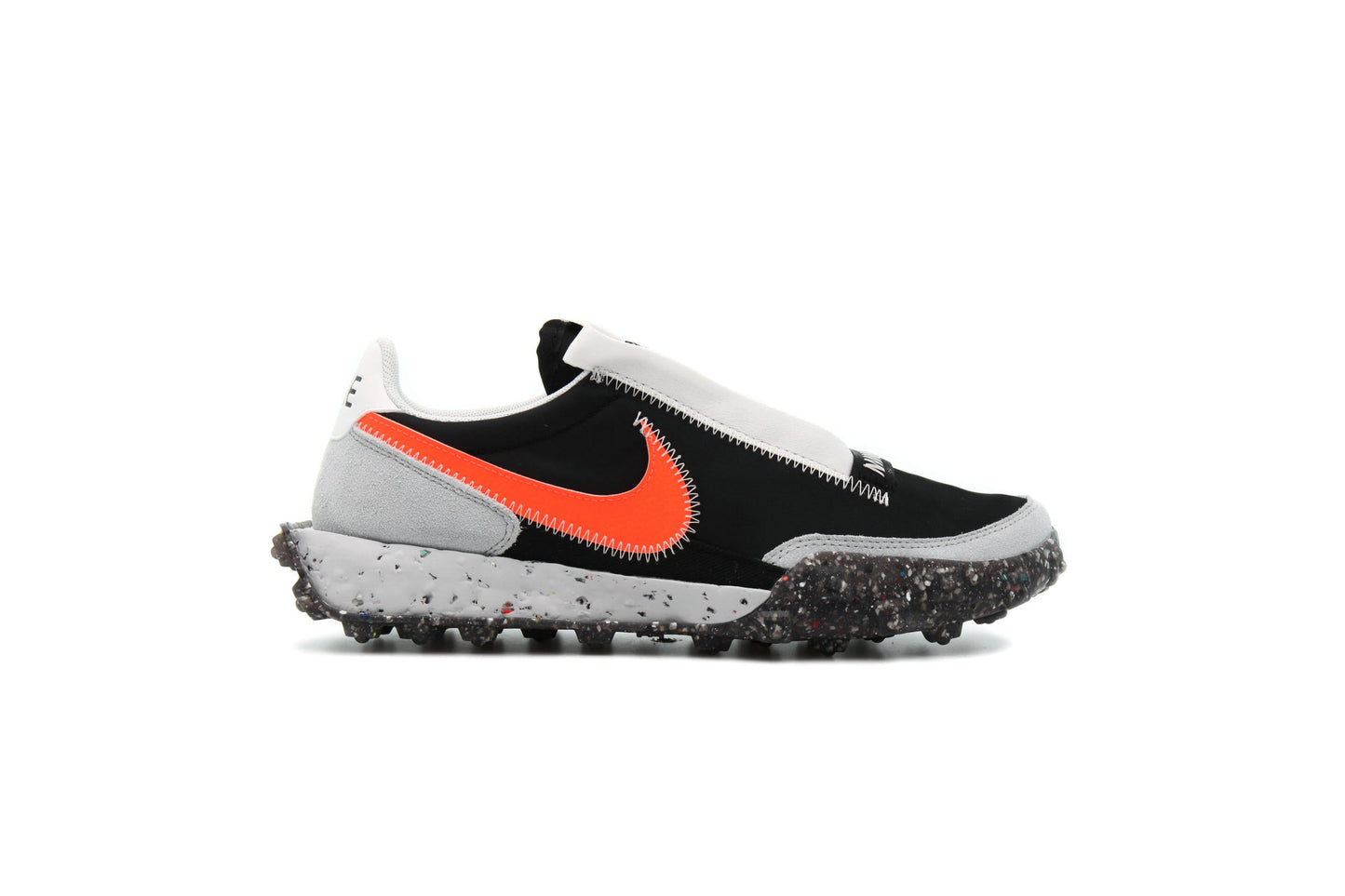 Exclusive Nike WMNS WAFFLE RACER CRATER "HYPER CRIMSON" — 5 — Front View
