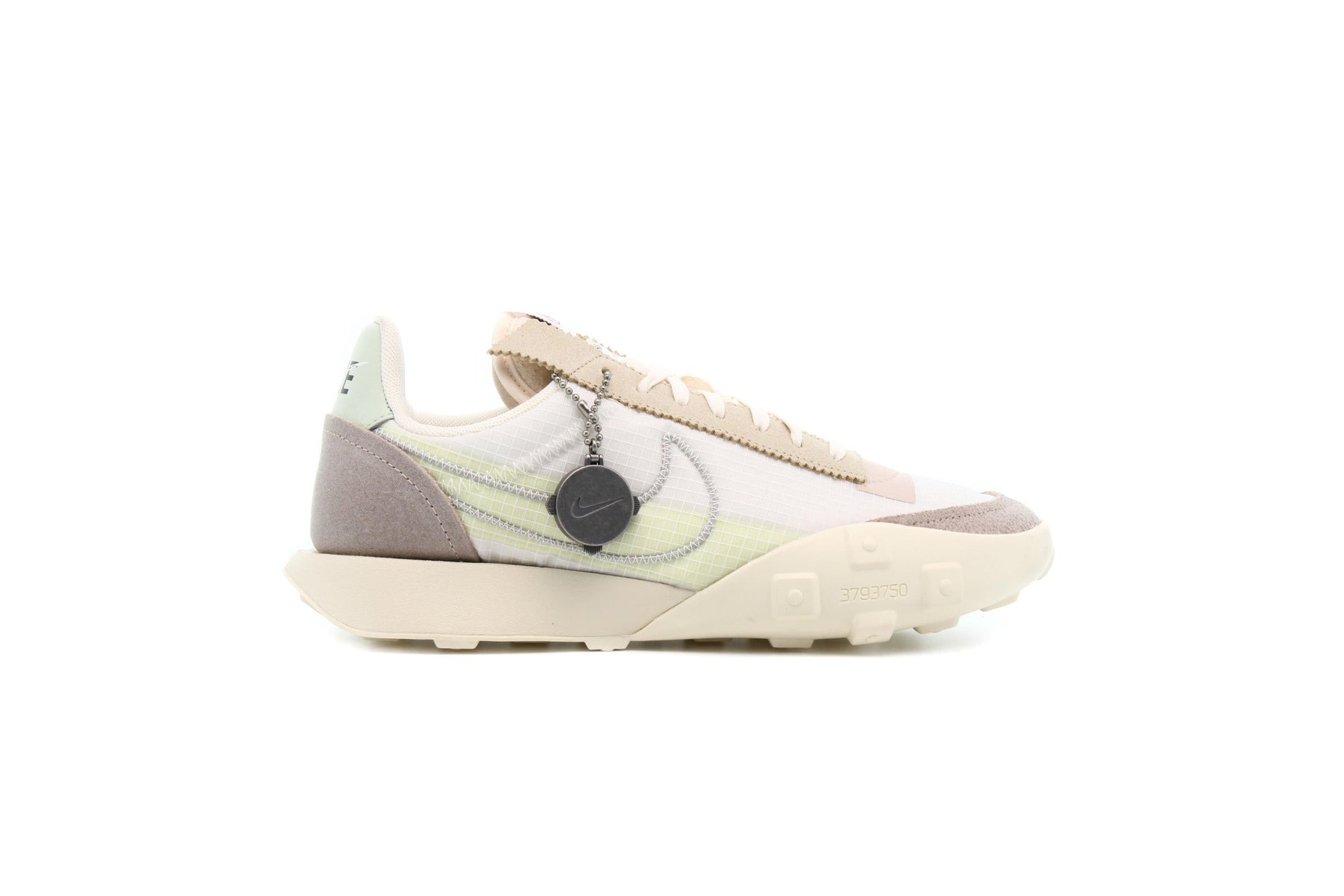 Exclusive Nike WMNS WAFFLE RACER LX SERIES QS "PALE IVORY" — 5 — Front View