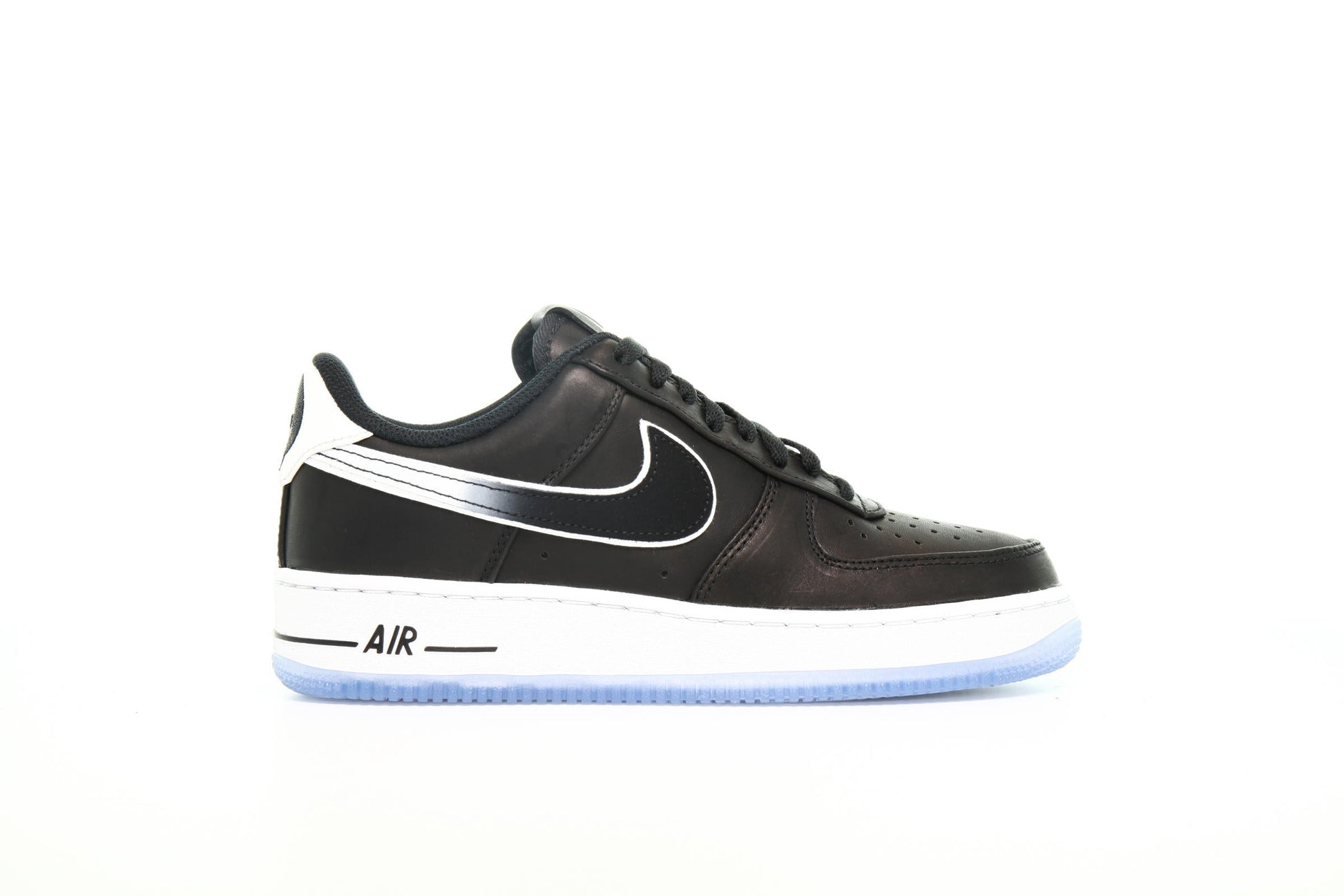 Exclusive Nike x Colin Kaepernick Air Force 1 '07 "Black" — 3.5 — Front View