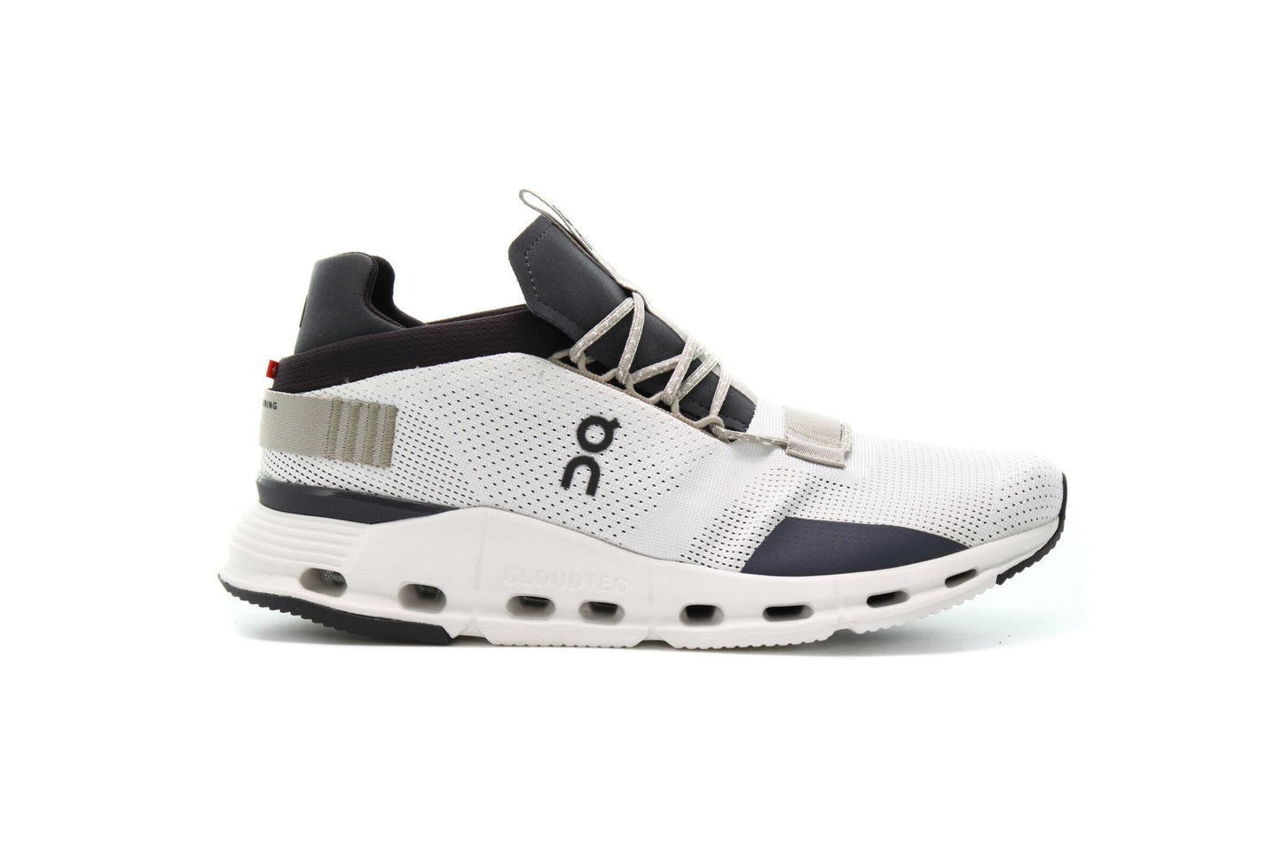 Exclusive ON Running CLOUDNOVA "WHITE" — 7 — Front View