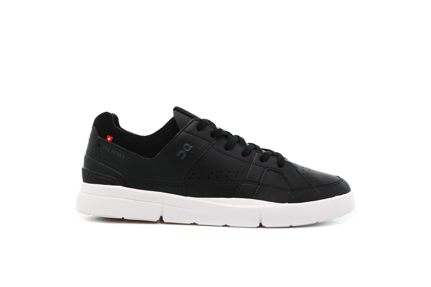 Exclusive ON Running THE ROGER CLUBHOUSE "BLACK" — 7 — Front View