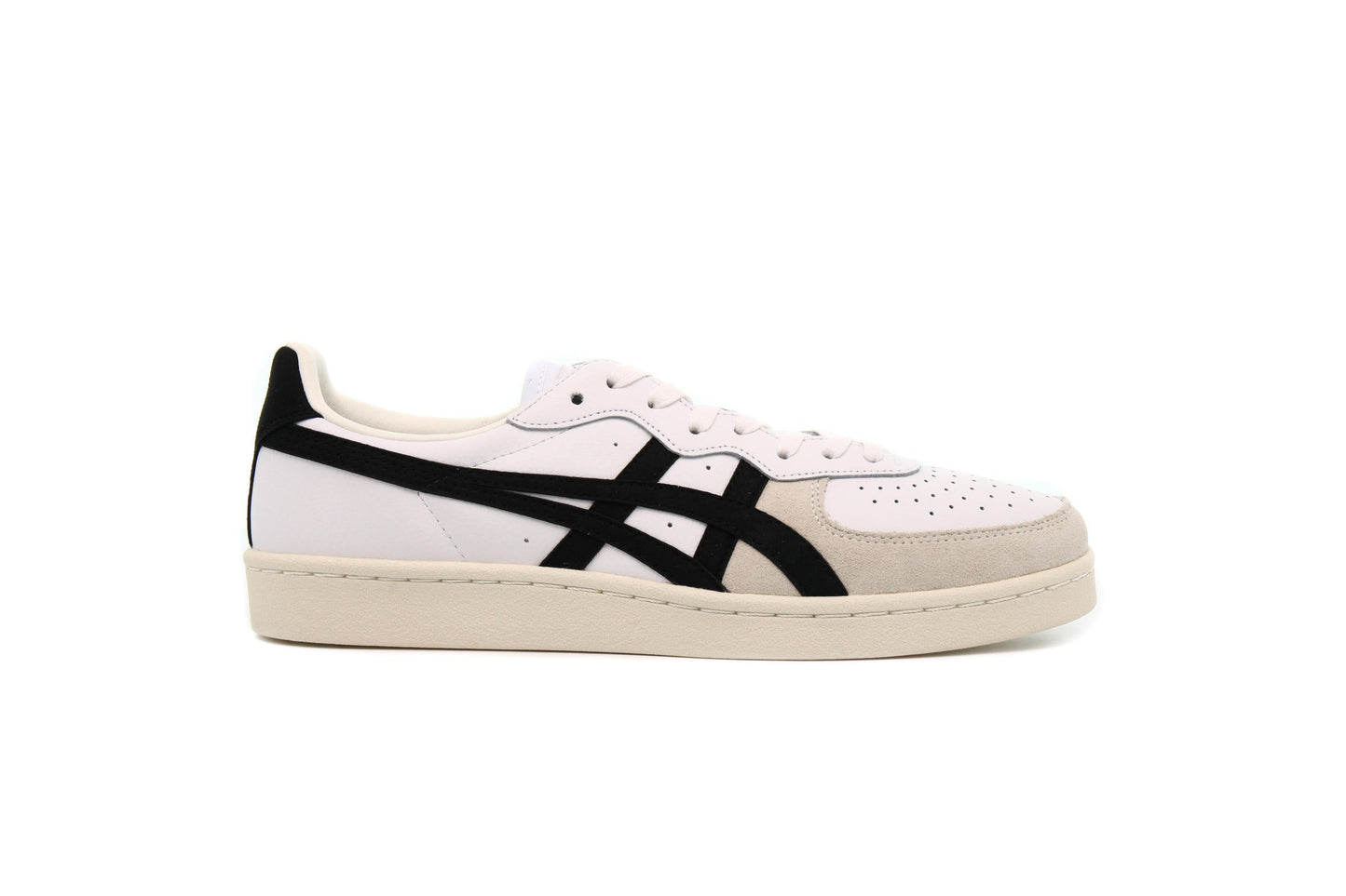 Exclusive Onitsuka Tiger GSM "WHITE BLACK" — 4 — Front View