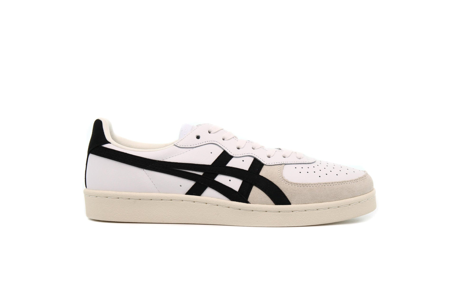 Exclusive Onitsuka Tiger GSM "WHITE BLACK" — 4 — Front View