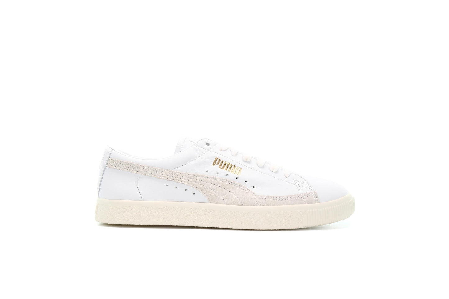 Exclusive Puma Basket 90680 Lux "White" — 4.5 — Front View