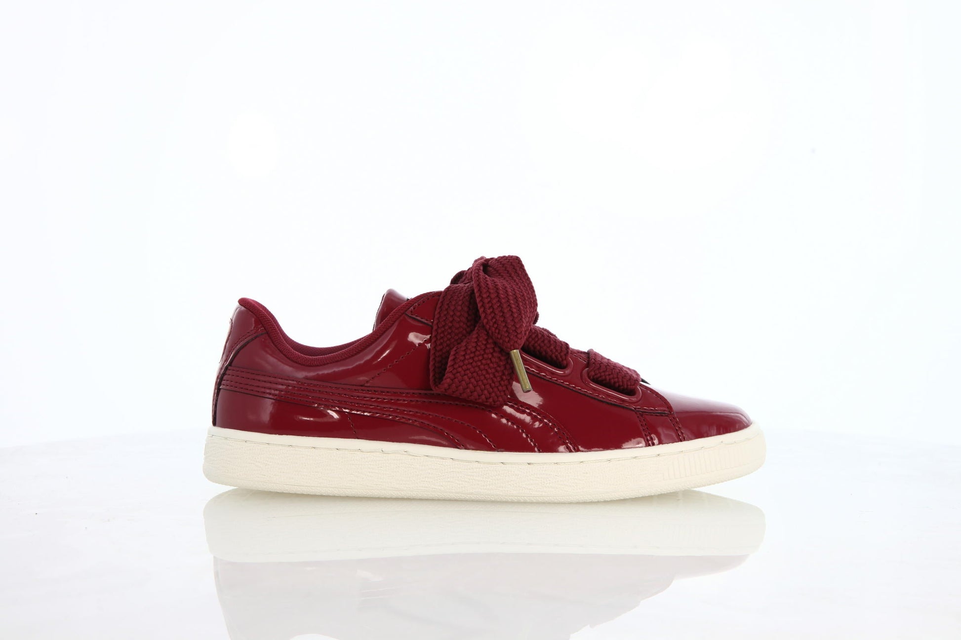 Exclusive Puma Basket Heart Patent Womens "Tibetan" — 4 — Front View