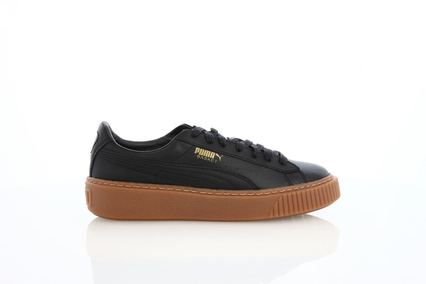 Exclusive Puma Basket Platform Core "Puma Black" — 4 — Front View