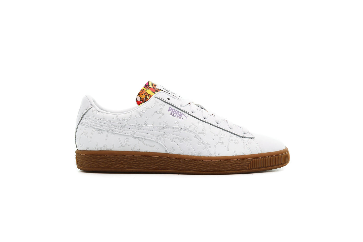 Exclusive Puma Basket Romero Britto — 4 — Front View