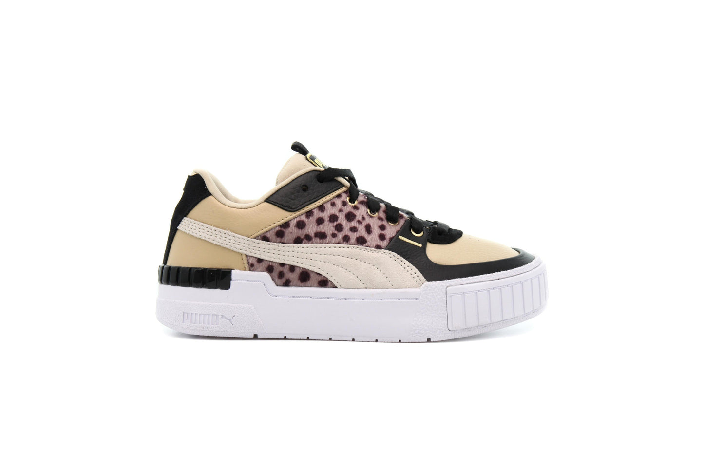 Exclusive Puma WMNS CALI SPORT WILD CATS  "BEIGE" — 4 — Front View
