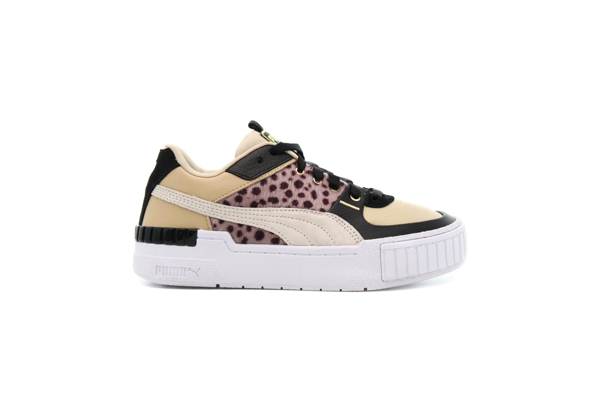 Exclusive Puma WMNS CALI SPORT WILD CATS  "BEIGE" — 4 — Front View