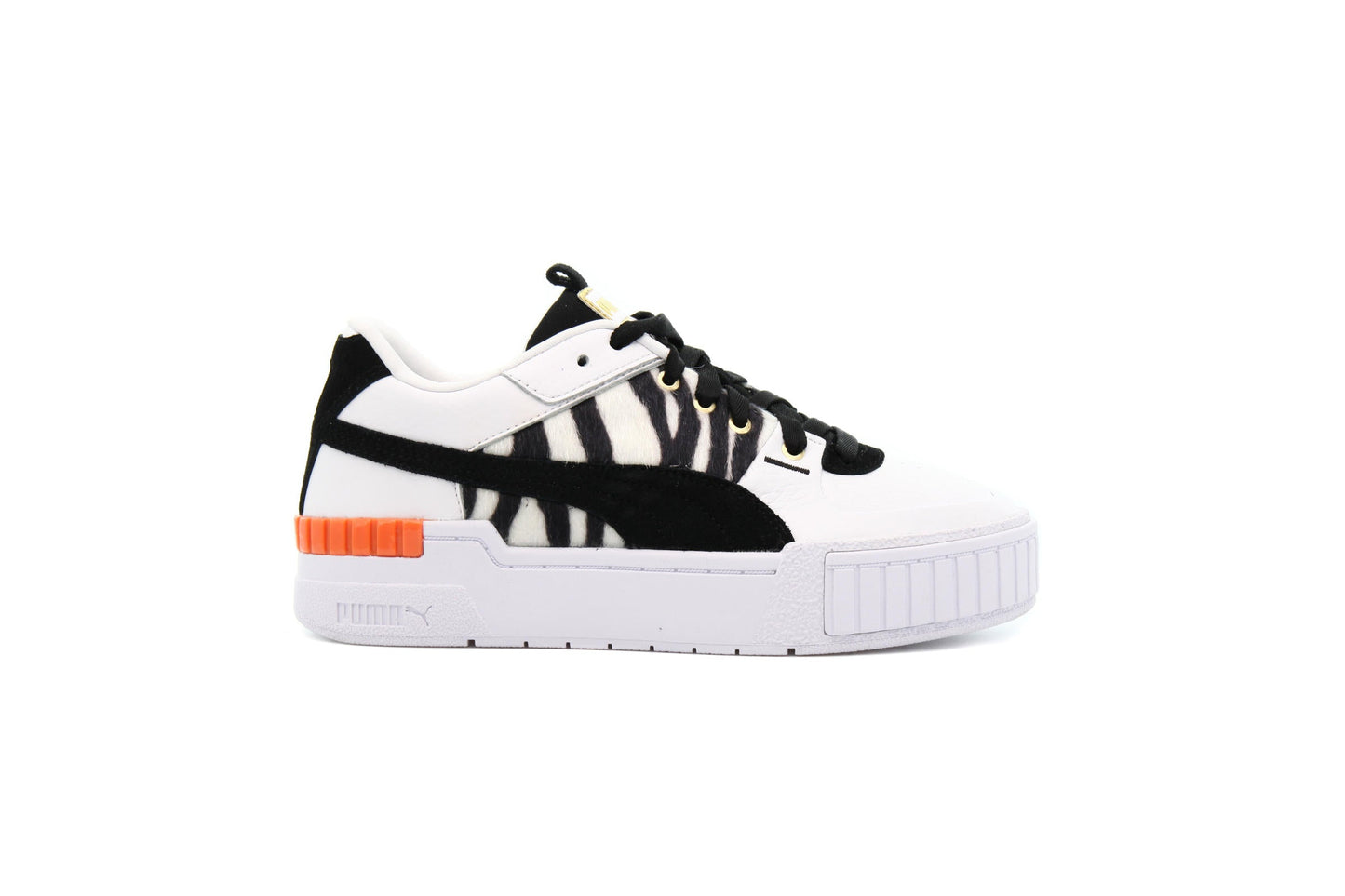 Exclusive Puma WMNS CALI SPORT WILD CATS "WHITE" — 4 — Front View