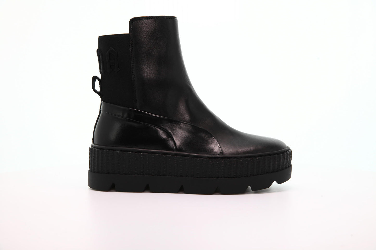 Exclusive Puma Chelsea Sneaker Boot Wn's "Puma Black" — 4 — Front View