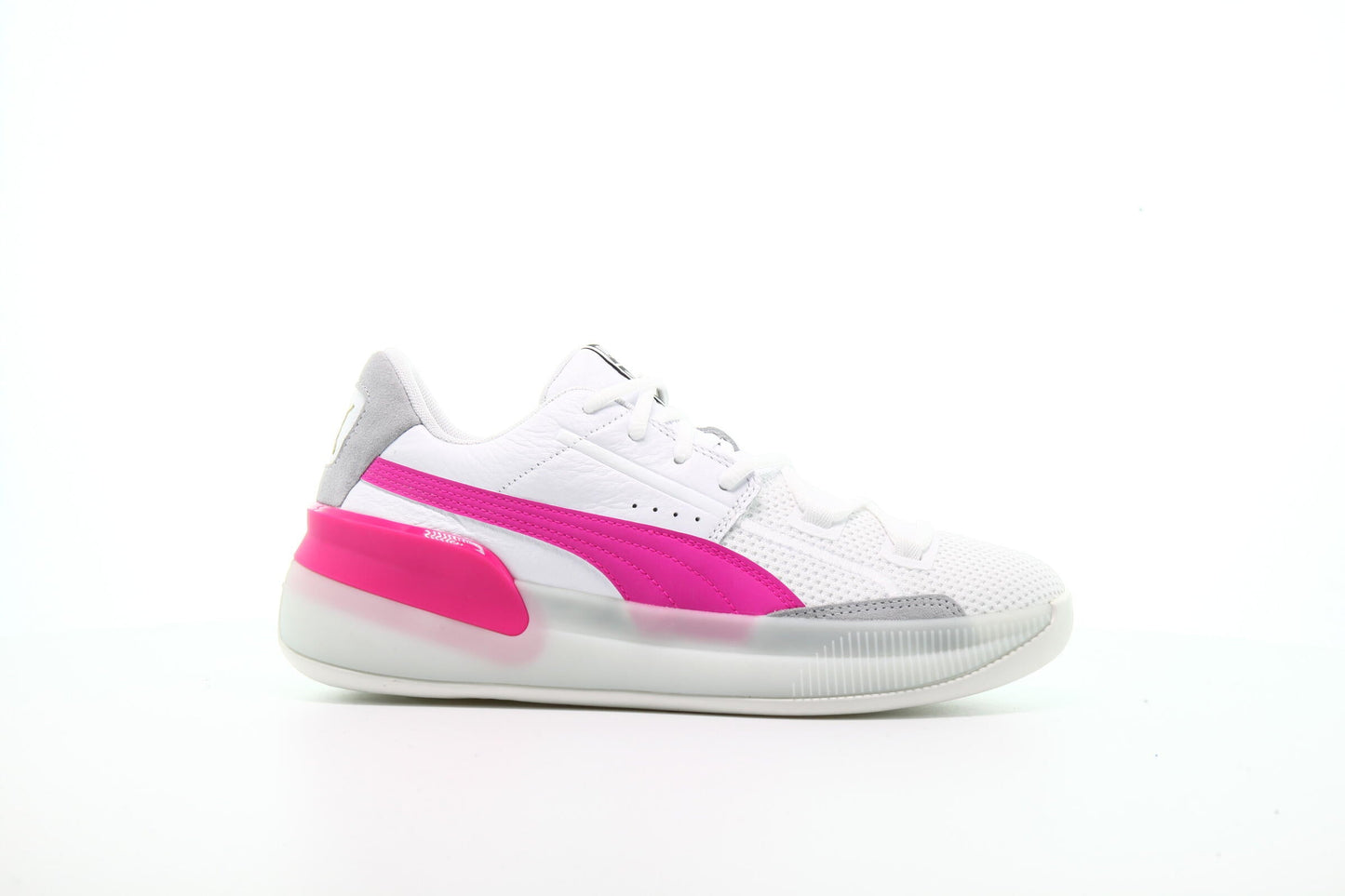 Exclusive Puma Clyde Hardwood "White" — 4 — Front View