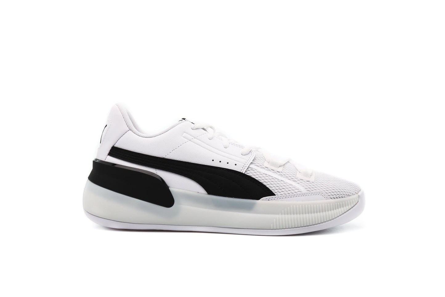 Exclusive Puma Clyde Hardwood Team "WHITE" — 4 — Front View