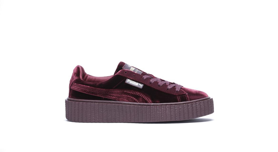 Exclusive Puma CREEPER VELVET "Royal Purple" — 4 — Front View