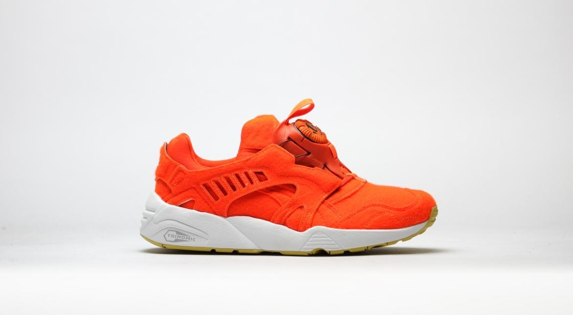 Exclusive Puma DISC BLAZE BRIGHT "Orange" — 4 — Front View