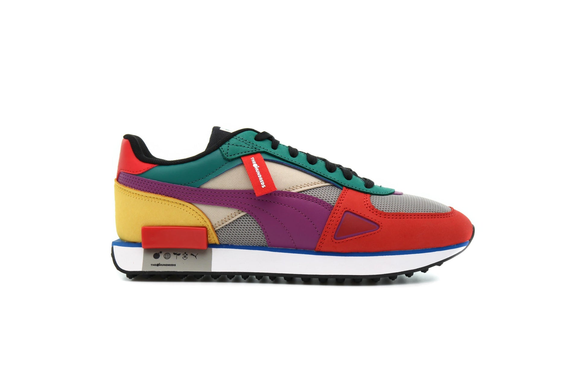 Exclusive Puma Future Rider HF THE HUNDREDS "RED" — 4.5 — Front View