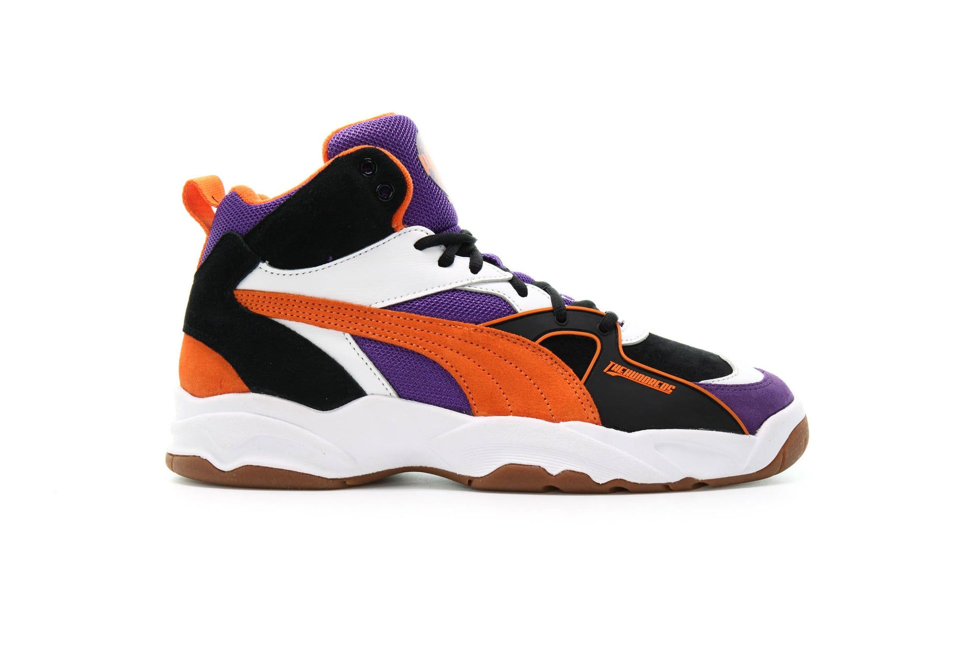Exclusive Puma X THE HUNDREDS PERFORMER MID "BLACK" — 4.5 — Front View