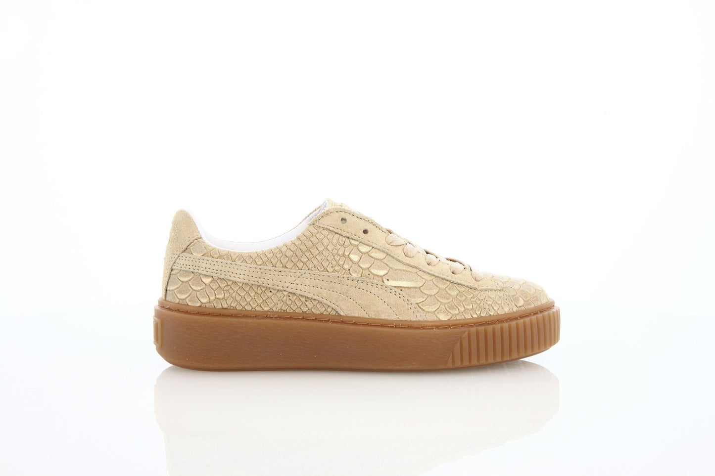 Exclusive Puma PLATFORM Exotic Skin Wn's "Natural Vachetta" — 4 — Front View